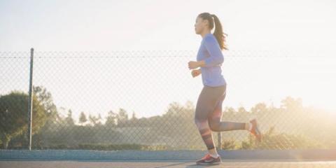 Woman running